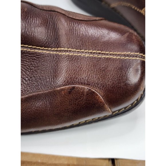 Dockers Mens Shoes Size 10.5M Brown Leather Derby Oxfords Dad Classic Core - Picture 9 of 11